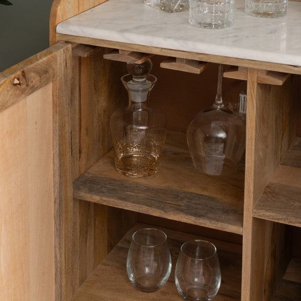 Raphael Cane Bar Cabinet