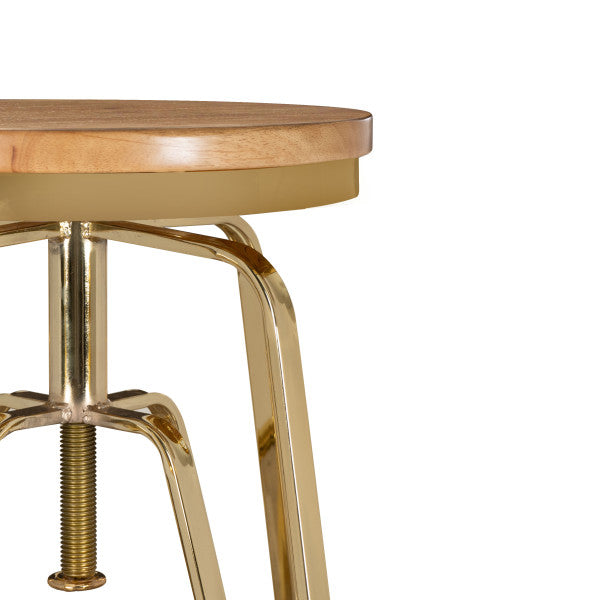 Toby Adjustable Backless Stool