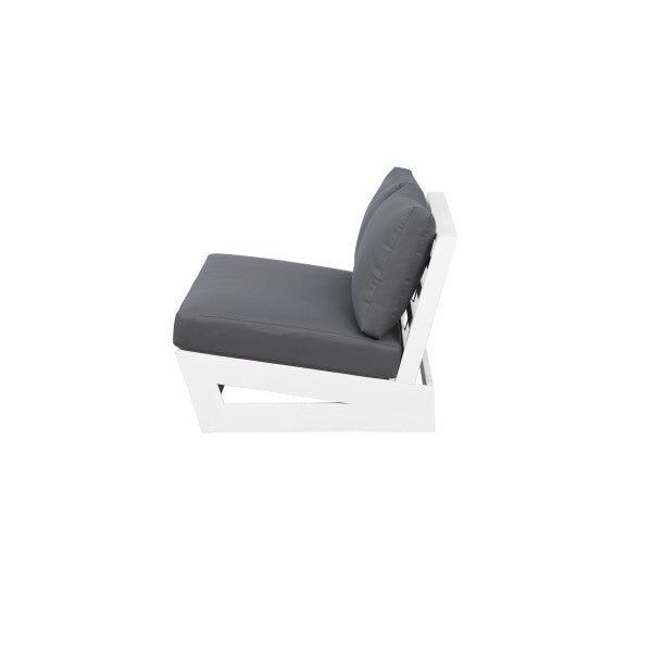 Bluffton Black White or Grey Outdoor Bench