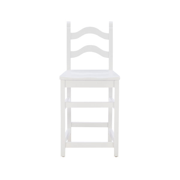 York White Counter Stools (Set of 2)