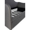 Upholstered Gray Day Bed
