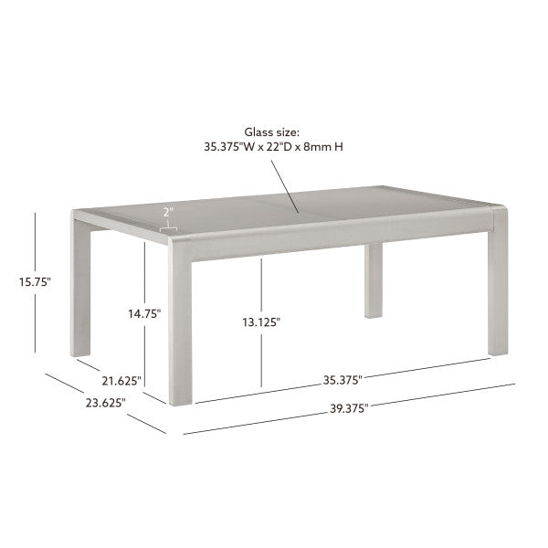 Key Largo Outdoor Coffee Table