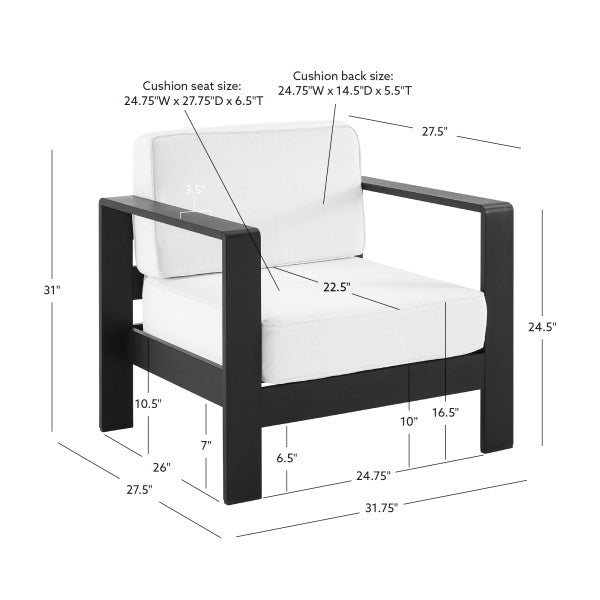 Key Largo Outdoor Chairs (Set of 2)
