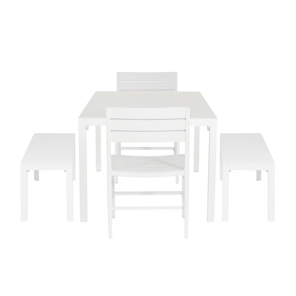 Alora Aluminum 5PC Outdoor Dining Set