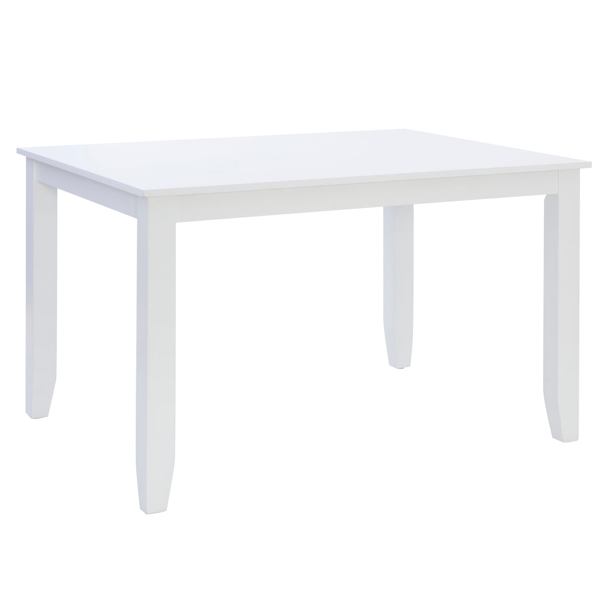 Maui White Rectangle Dining Table