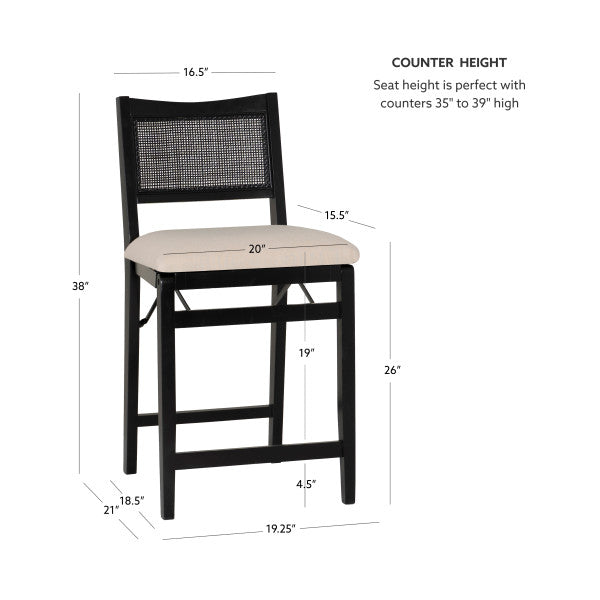 Beaux Folding Counter Stool