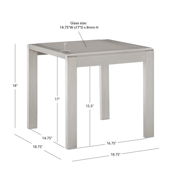 Key Largo Outdoor Side Table