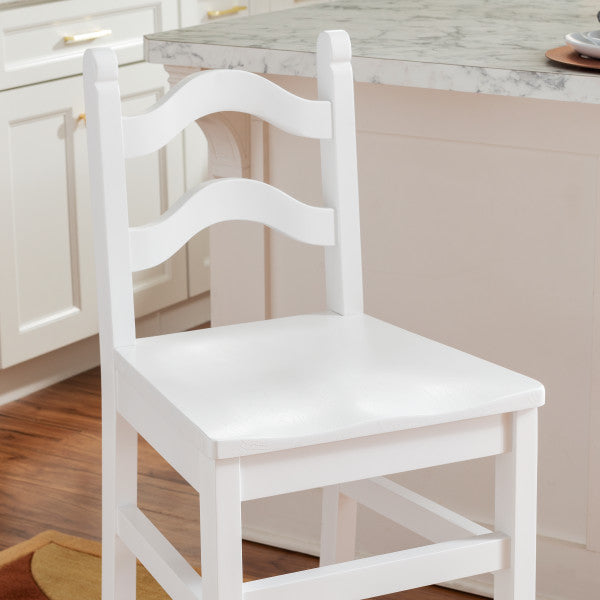 York White Counter Stools (Set of 2)