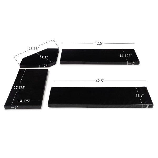 Chelsea Beige Microfiber Cushion Set