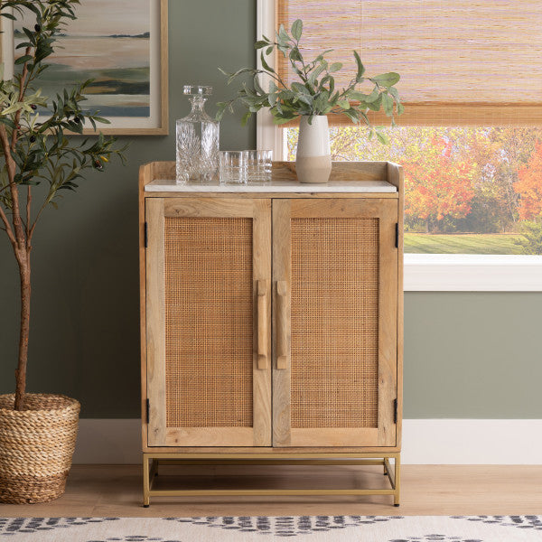 Raphael Cane Bar Cabinet