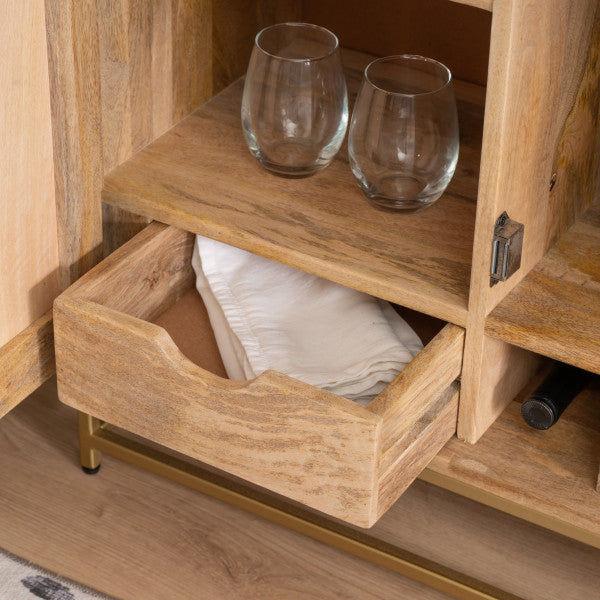 Raphael Cane Bar Cabinet