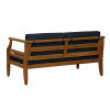 Corolla Navy or Beige Loveseat and Coffee Table Set