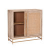 Raphael Cane Cabinet Two Sliding Doors