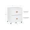 Peggy White File Cabinet