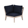 Svana Beige or Navy Corner Chair