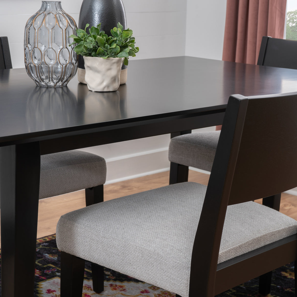 Cosgrove Upholstered Dining Set 5PC