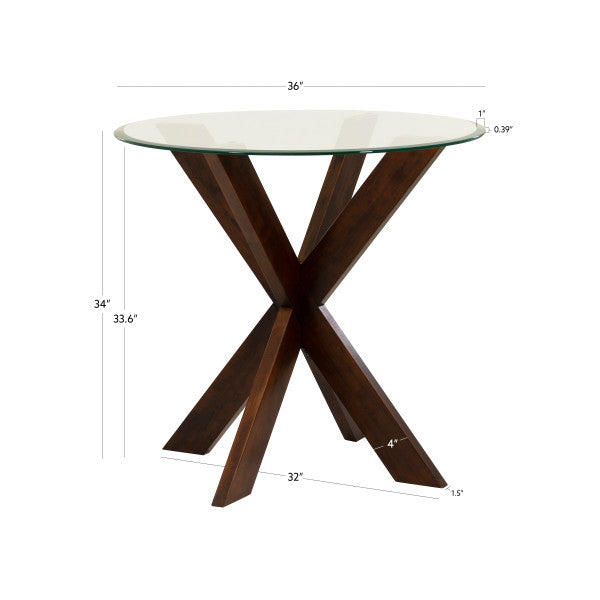 Auden Espresso Counter Height Table