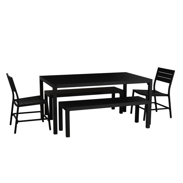 Alora Aluminum 5PC Outdoor Dining Set