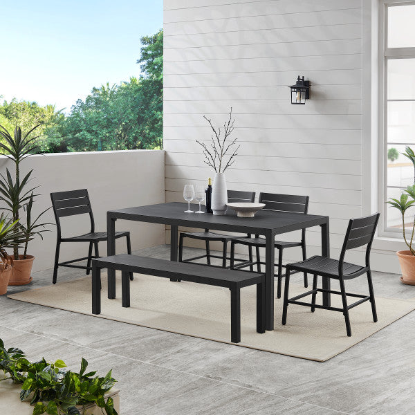 Alora Aluminum 6PC Outdoor Dining Set