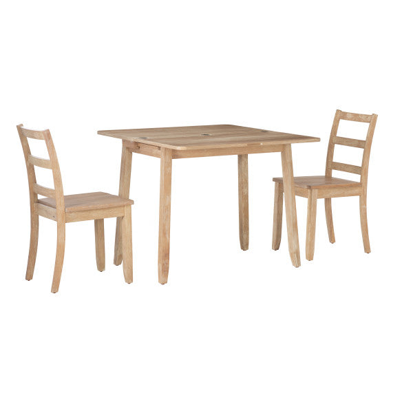 Ashley 3PC Drop Leaf Dining Table Set