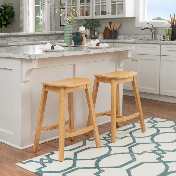 Cappy Backless Counter Stools (Set of 2)