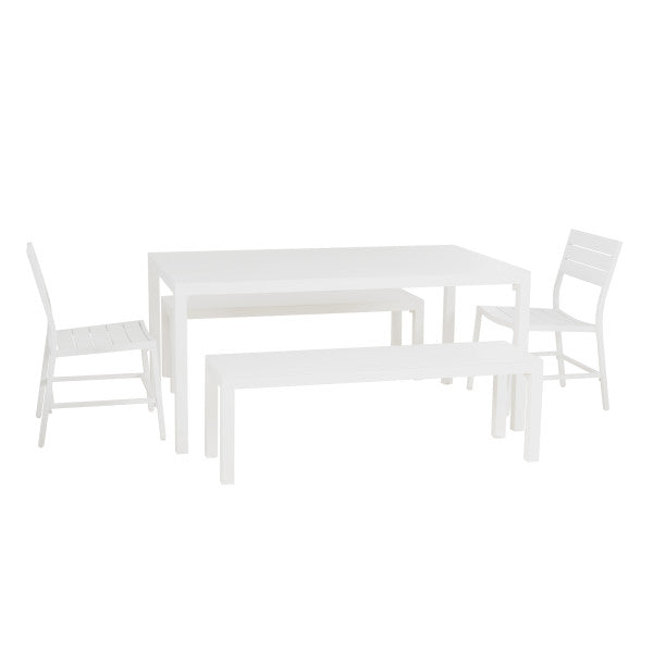Alora Aluminum 5PC Outdoor Dining Set