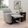 Cadeau Gray Power Recliner