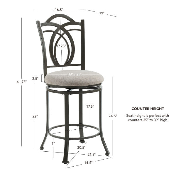 Calif Metal Counter Stool