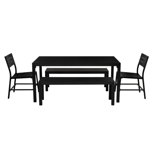 Alora Aluminum 5PC Outdoor Dining Set