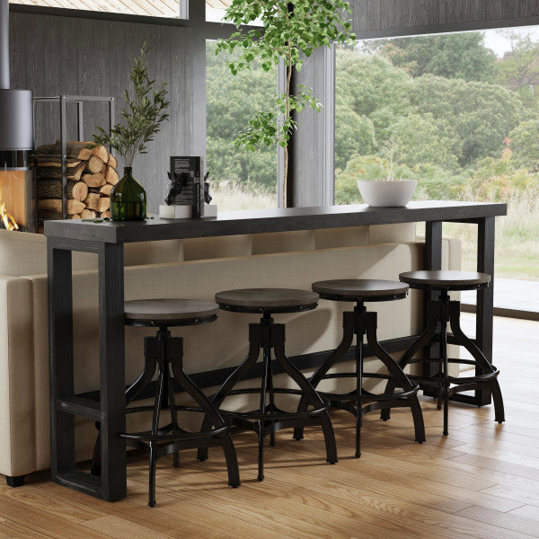 Haywood Sofa Bar 4 Stools 5 Piece Set