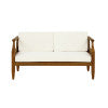 Corolla Navy or Beige Loveseat and Coffee Table Set