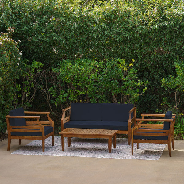 Corolla Navy 4PC Chat Set