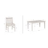 Svana Natural 5PC Dining Set