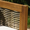 St. Lucia Brown Outdoor Club Chair