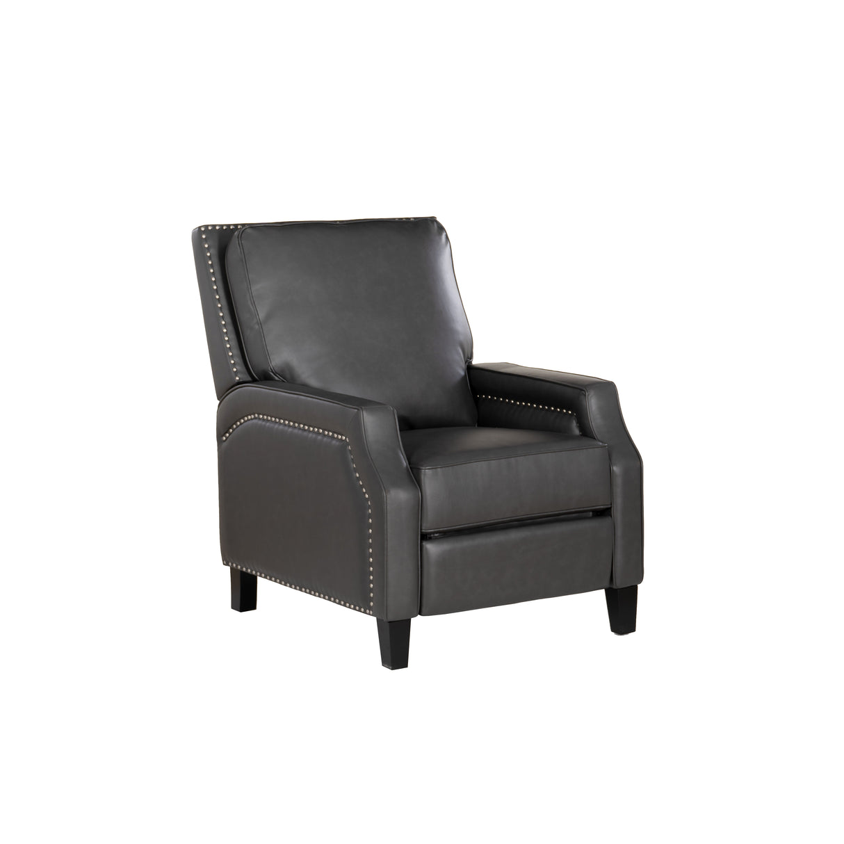 Portico Faux Leather Push Back Recliner