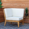 Soha Teak Armless Chair and Corner Chair