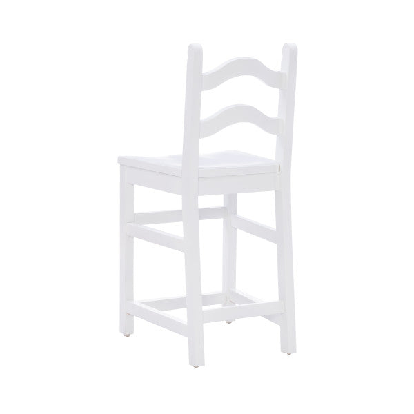 York White Counter Stools (Set of 2)