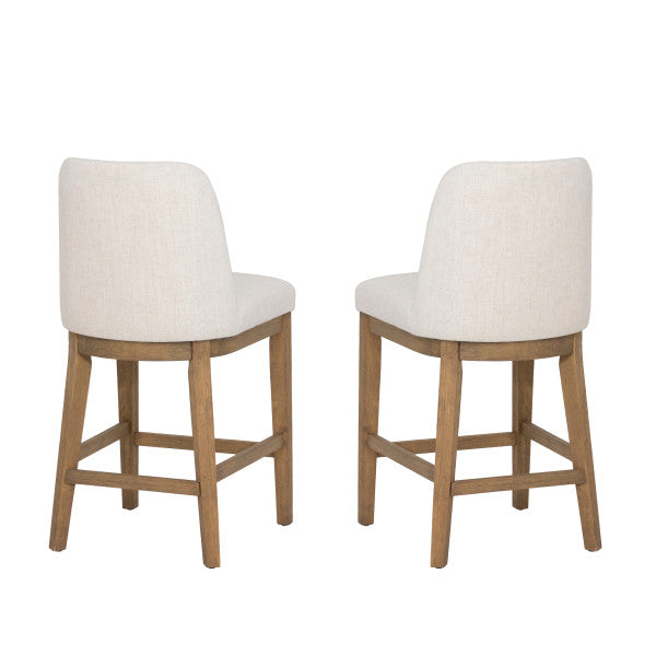 Torres Upholstered Counter Stools (Set of 2)