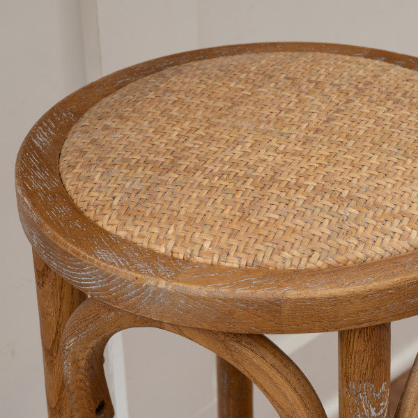 Hyde Rattan Seat Stool