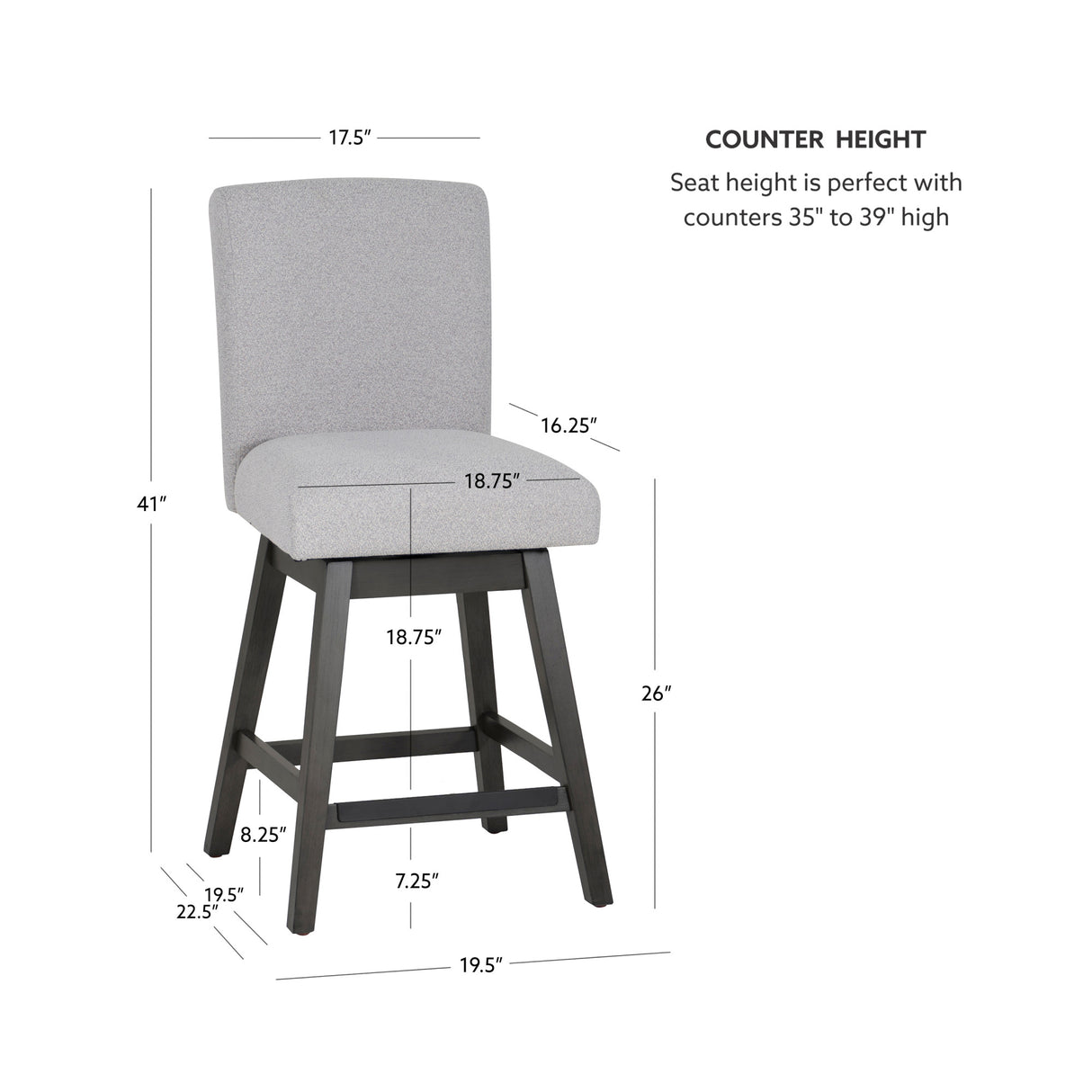 Cohen Swivel Stools (Set of 2)