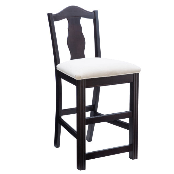Jax Brown Upholstered Counter Stool (Set of 2)