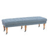 Isabelle Linen Bench 62In
