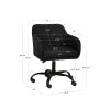Coco Black Office Chair