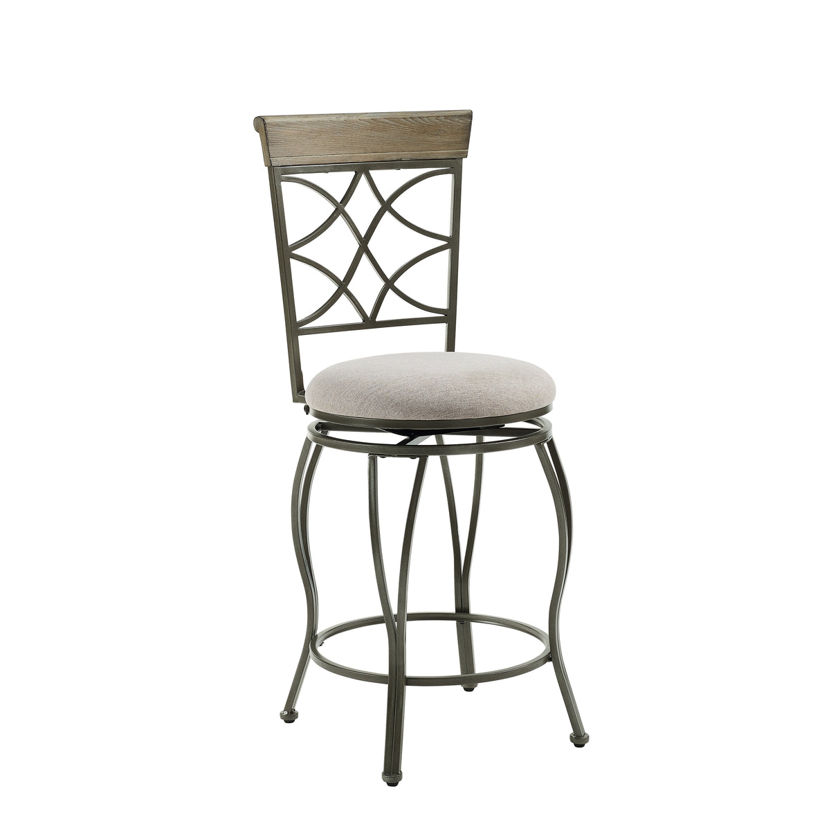 Curves Metal Counter Stool