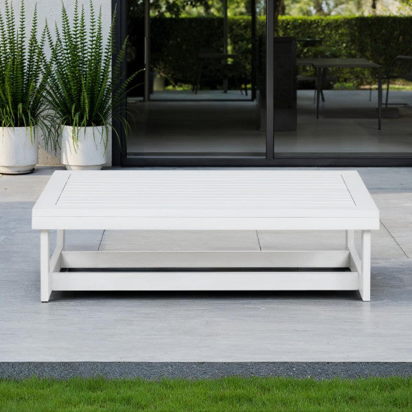 Bluffton Natural or White Cocktail Table