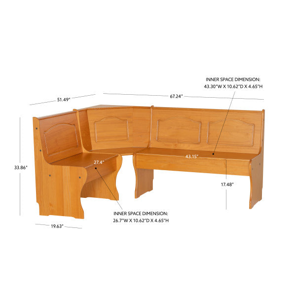 Chelsea Nook Corner Bench