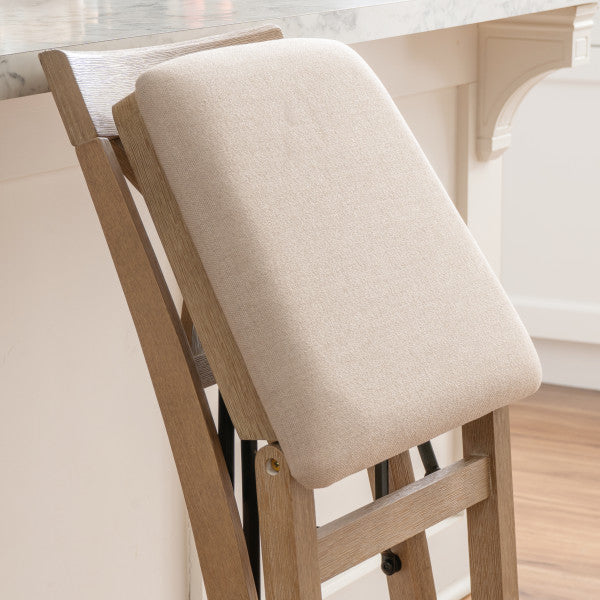 Triena X Back Folding Stool