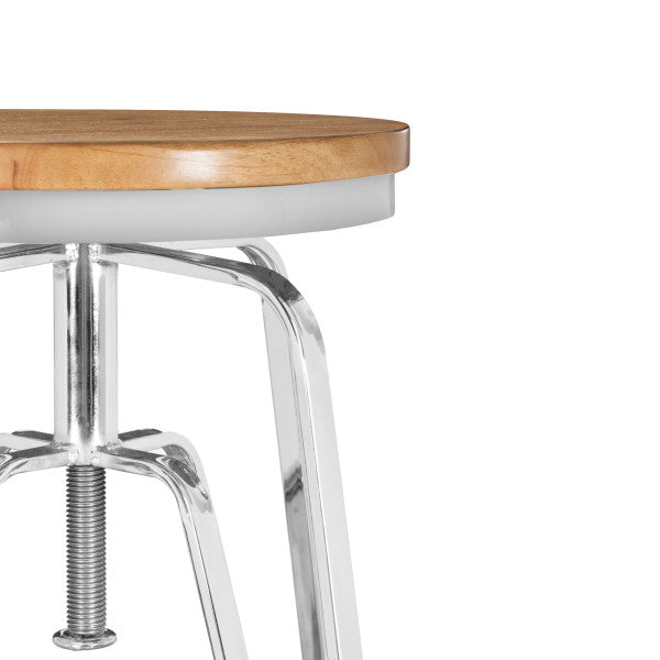 Toby Adjustable Backless Stool