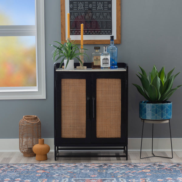 Raphael Cane Bar Cabinet