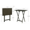 Taneli Gray Tray Tables